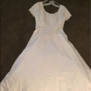 Beautiful wedding dress